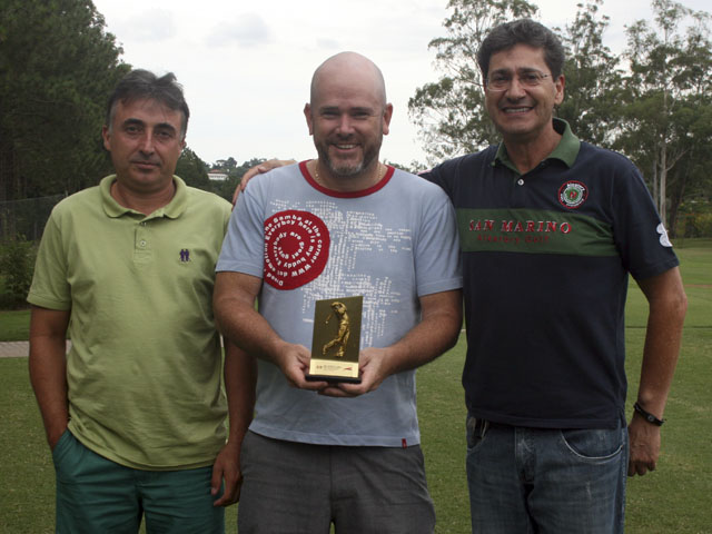 Time campeão, do Clube de Golfe de Campinas