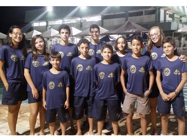 Equipe de natação de base ADI/Secretaria Municipal de Esportes de destacou em competição em Limeira  