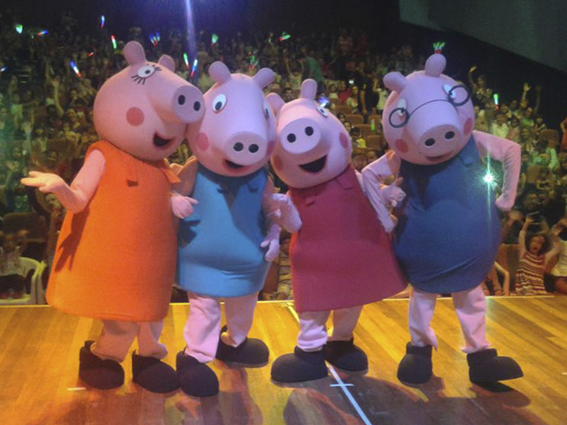 Peppa Pig chega aos teatros