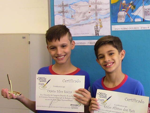 Premiação foi realizada na própria escola no último dia 31