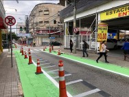 Ampliação temporária das calçadas é prorrogada