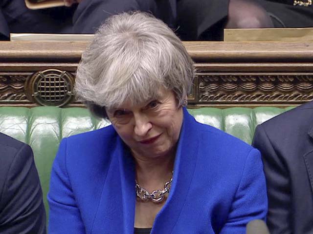 A primeira-ministra britânica, Theresa May