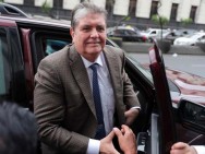 Corpo de ex-presidente do Peru é velado em Lima