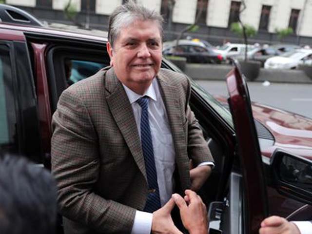 ex-presidente do Peru, Alan García