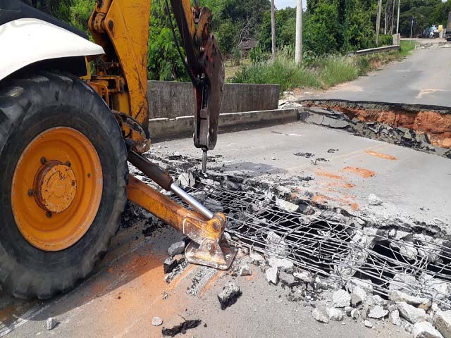 Obra recebeu verba emergencial no valor de R$ 1. 231.395,37
