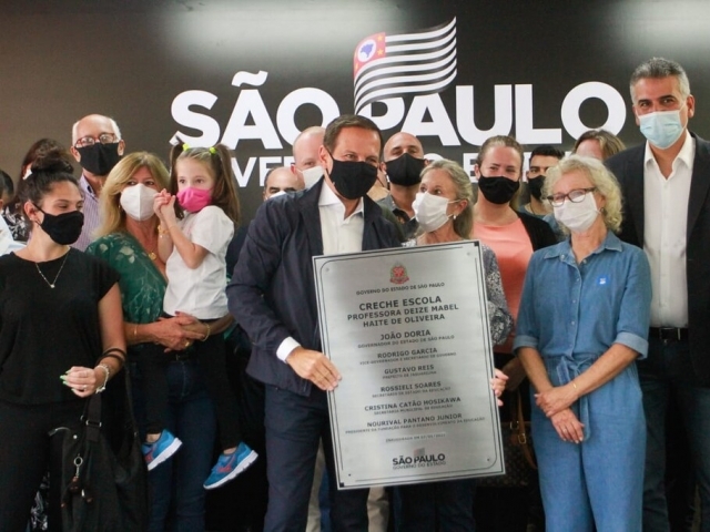 Doria autorizou a construção de três escolas de tempo integral, duas em Campinas e uma em Mogi Mirim