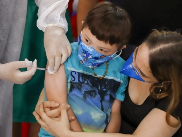 Crianças receberão a segunda dose do imunizante