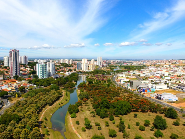 Parte do Parque Ecológico, que é o maior do Brasil em extensão linear