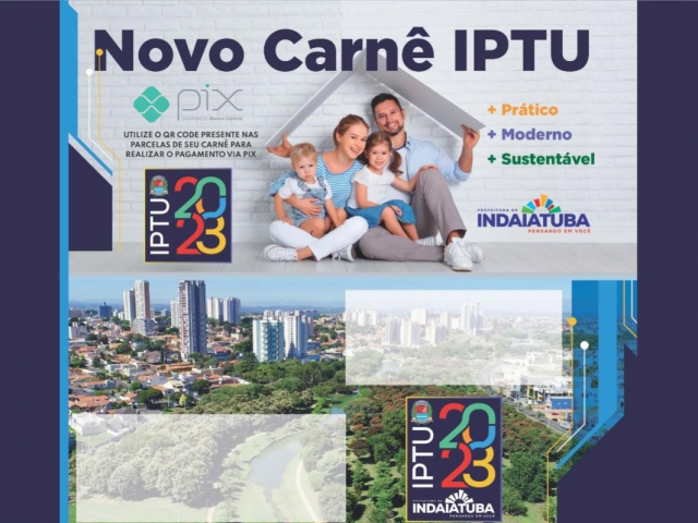 Novo layout adotado pela Prefeitura para os carnês deste ano trouxe economia na impressão