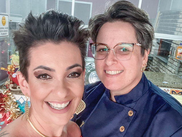 Proprietárias Carla Regina Zanchettin e Carla Stadnik