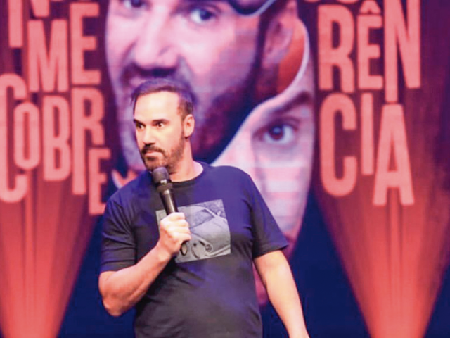 Diogo Portugal é organizador do Risorama, maior festival de humor da América do Sul
