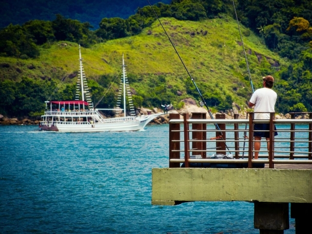 Um estuário é um ambiente aquático de transição entre um rio e o mar