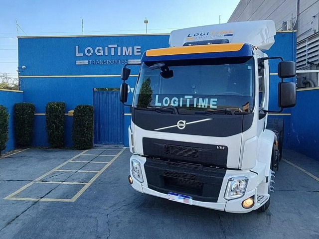 Nova frota de caminhões da Logitime