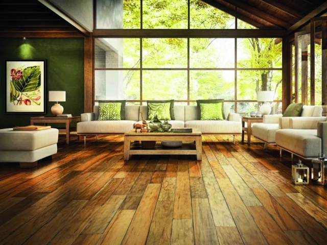 O piso de madeira é um dos queridinhos quando o assunto é decoração de ambientes
