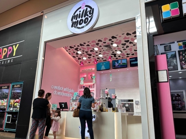 Loja Milky Moo no Polo Shopping Indaiatuba 