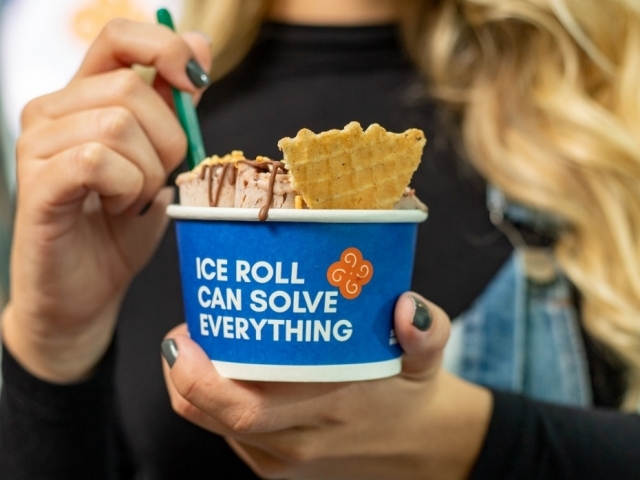  Ice Cream Roll é pioneira no país em sorvete tailandês