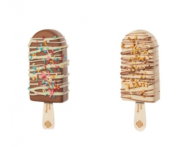 Gelato no palito é um dos principais produtos da marca 