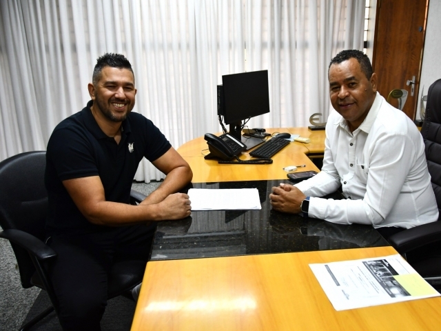 Os dois conversaram sobre políticas públicas para a área esportiva