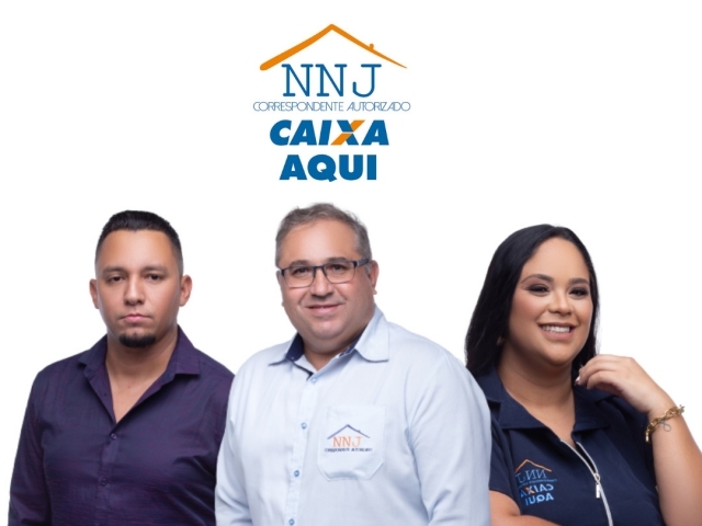 Nélio Neves Junior, Camila Rafaela e Weverton Lima, equipe NNJ Correspondente