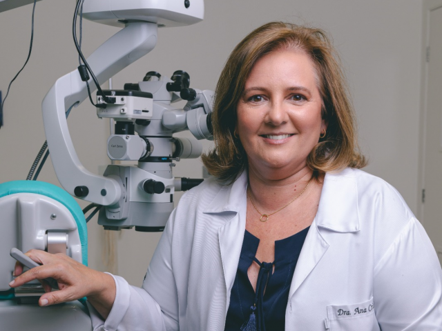 Dra. Ana Cristina Holanda, oftalmologista e diretora da Holanda Oftalmologia