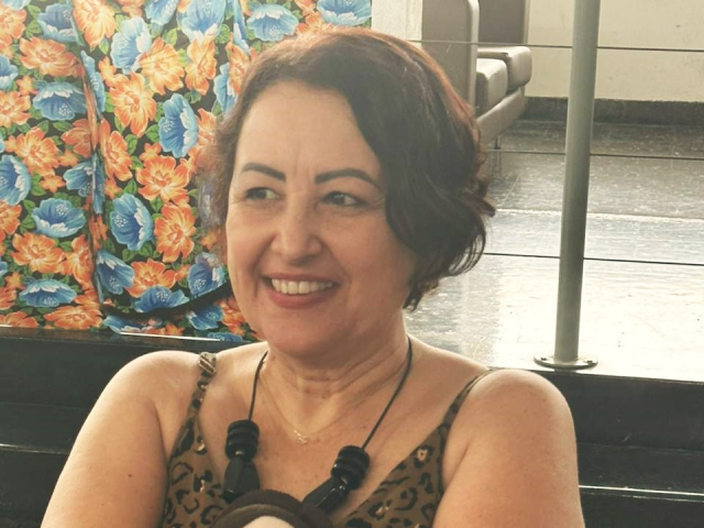 Escritora de livros infantis e professora aposentada Cynara Lenzi Veronezi