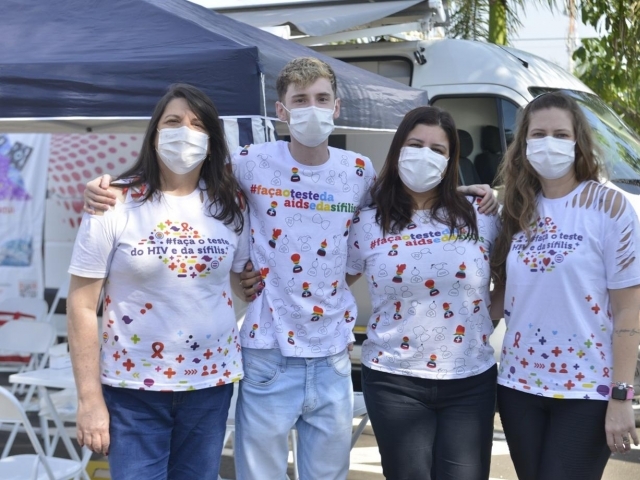 Campanha começa sexta na Praça Prudente de Moraes das 9h às 17h com testagem para HIV e sífilis
