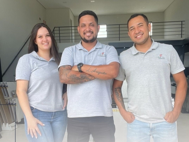 A equipe da Villa Real conta com a Vitória, Luiz Henrique e Luiz Augusto