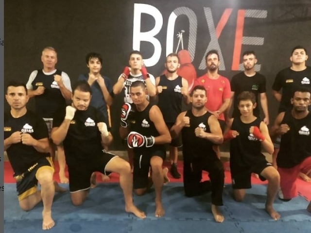 Equipe de Boxe da Academia CTI 