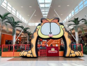 Polo Shopping Indaiatuba recebe parque temático do gato Garfield