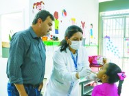 Programa Boquinha Encantada retoma atendimentos odontológicos nas escolas municipais