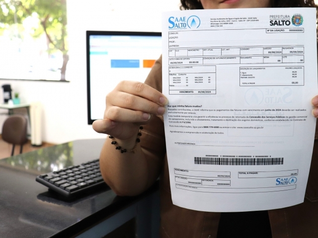 O sistema de saneamento volta a ser executado pelo SAAE após 28 anos