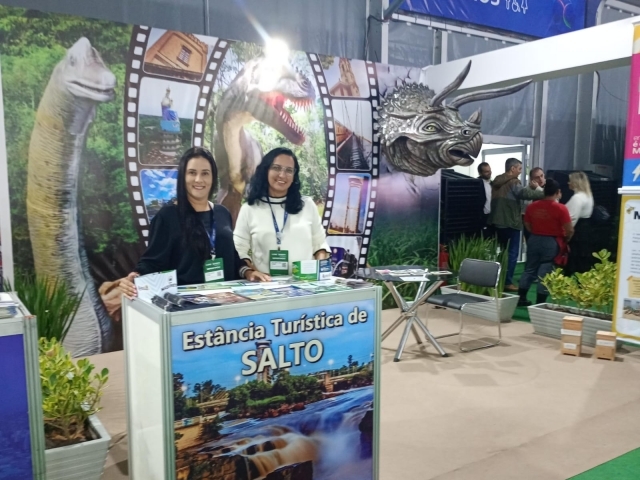 Turismo de Salto marca presença na 7ª Feira Conexidades em São Sebastião-SP