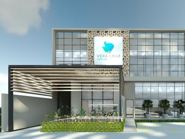 Projeto do novo prédio do Vera Cruz Centro Médico Indaiatuba, que inaugura em janeiro de 2025