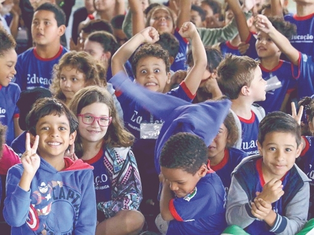 Alunos da Rede Municipal de Educação de Indaiatuba