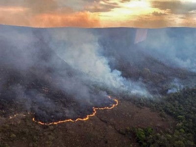 Brasil concentra 76% dos incêndios na América do Sul