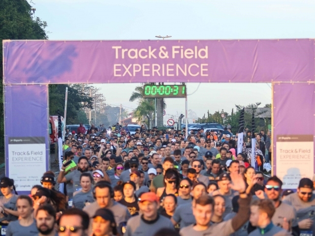 Evento inédito no bairro Park Meraki, em Indaiatuba (SP), a 2ª Edição da Track&Field Experience conta com 1.200 inscritos 