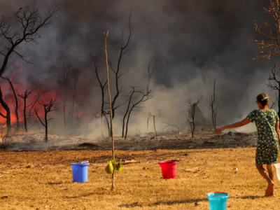 PF abre inquérito para investigar incêndio em Brasília