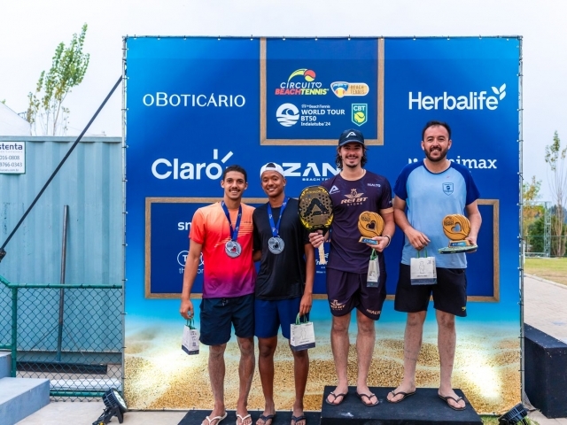 : Giovane Bueres e Diego Rodrigues foram os campeões do torneio masculino 