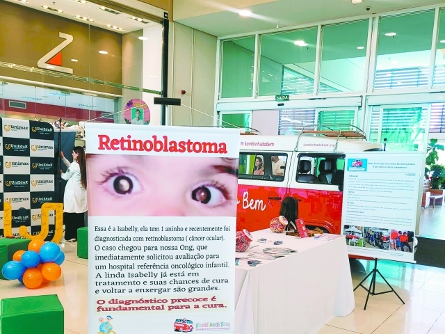 Projeto Tio Fininho e Unimax promovem campanha de conscientização do câncer retinoblastoma