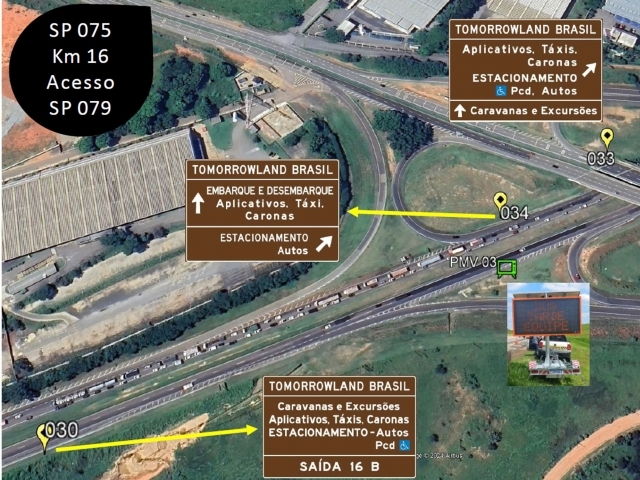 Sinalização aos motoristas estará à disposição nas rodovias