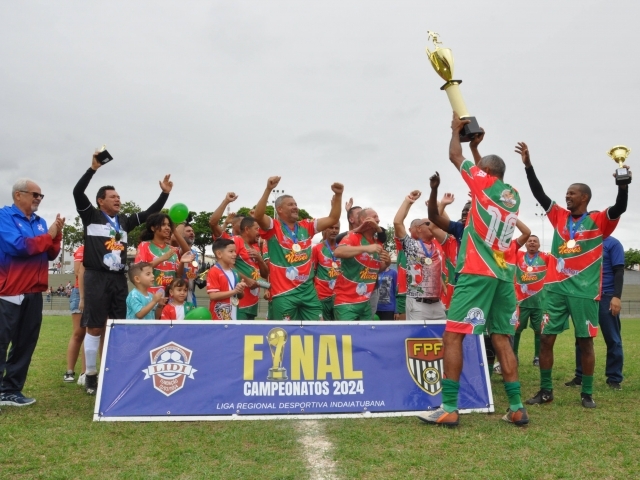 Rêmulo Zoppi foi o grande campeão do campeonato de veteranos 