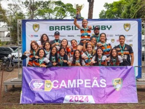 Tornados volta de Jacareí com título de campeão brasileiro de Rugby Sevens