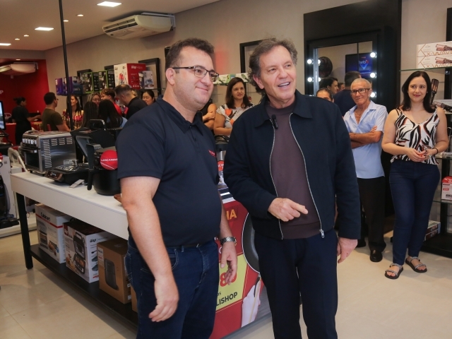 João Appolinário, presidente e fundador da Polishop esteve no evento