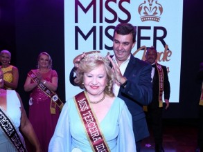 Edna Coleone e João Batista Lopes são eleitos Miss e Mister Terceira Idade 2024