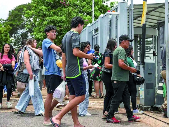 O segundo dia do Enem acontece no mesmo local que o primeiro