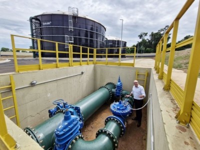 Sanasa e Prefeitura inauguram dois reservatórios de água potável na região da PUC-Campinas