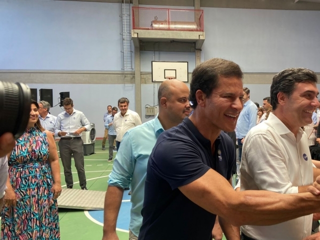 Deputado Estadual Rogério Nogueira com o prefeito eleito Custódio Tavares