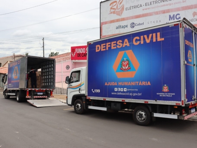 Fundo Social de Capivari recebe ajuda humanitária da Defesa Civil do Estado