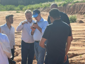 Equipe do Mais Expressão visita obra da Barragem do Piraí a convite da Prefeitura de Itu