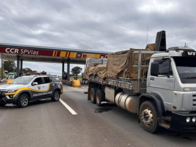 Polícia Militar Rodoviária realiza operação conjunta com a PF contra roubo de cargas em SP